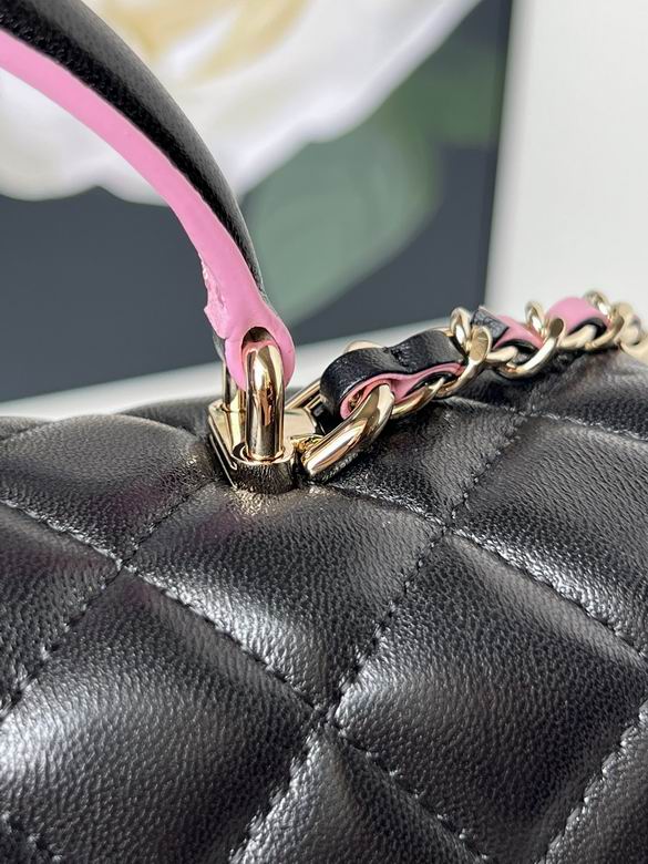 Chanel Handbags, AA+ Quality 100% Genuine Leather Classic Flap Medium Quilted Lambskin Black Gold, 18X 1 1X 5cm BL 4 Colour for chanel hand bag