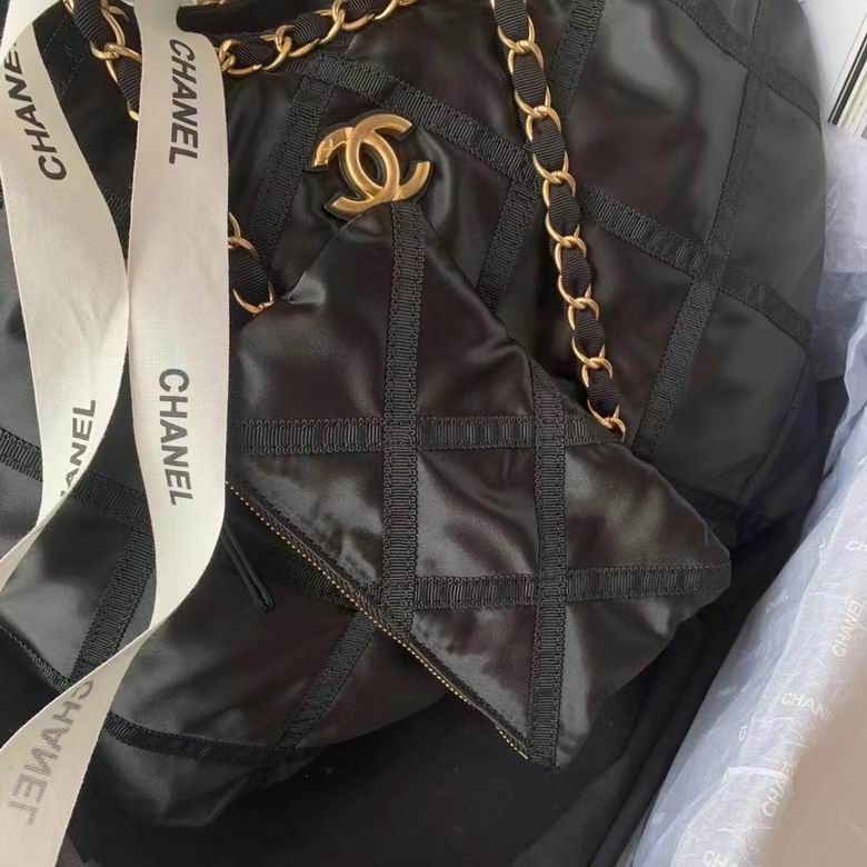 Chanel Inspired Handbags, AA+ Quality 100% Genuine Leather Classic Flap Medium Quilted Lambskin Black Gold, 12cm BL 3 Colour for chanel hand bag
