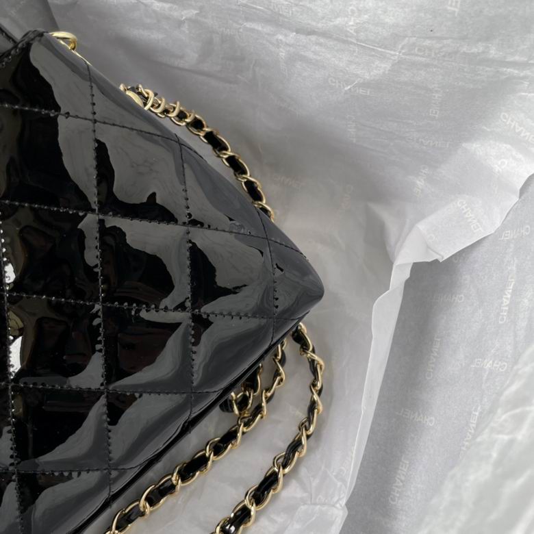 Chanel Inspired Handbags, AA+ Quality 100% Genuine Leather Classic Flap Medium Quilted Lambskin Black Gold, 20X 15X 7cm BL 3 Colour for chanel hand bag