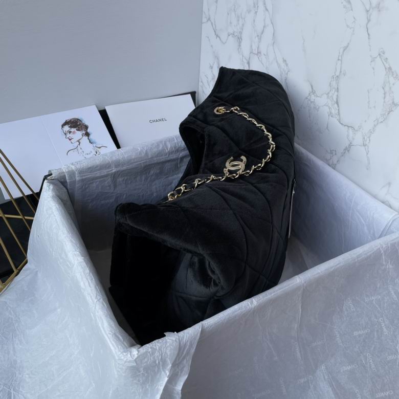 Chanel Inspired Handbags, AA+ Quality 100% Genuine Leather Classic Flap Medium Quilted Lambskin Black Gold, 30X 38X 11cm BL 4 Colour for chanel hand bag