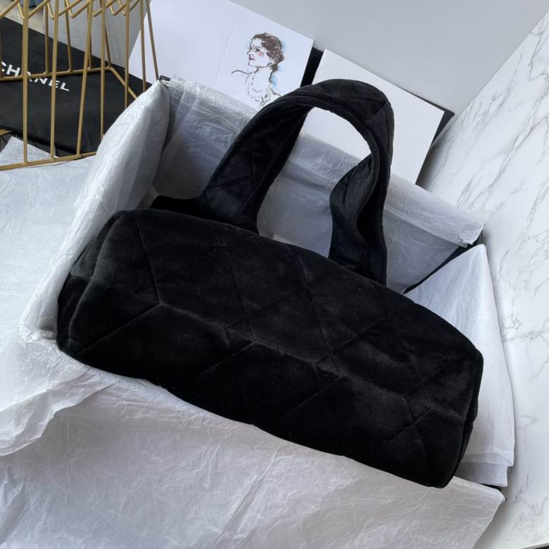 Chanel Inspired Handbags, AA+ Quality 100% Genuine Leather Classic Flap Medium Quilted Lambskin Black Gold, 30X 38X 11cm BL 4 Colour for chanel hand bag