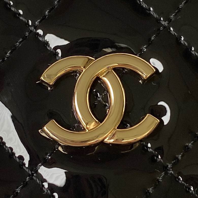 Chanel Inspired Handbags, AA+ Quality 100% Genuine Leather Classic Flap Medium Quilted Lambskin Black Gold, 11X 16X 5.5cm BL 3 Colour for chanel hand bag