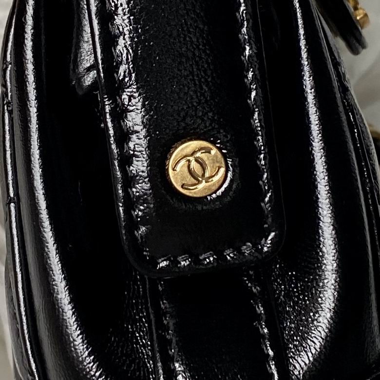 Chanel Inspired Handbags, AA+ Quality 100% Genuine Leather Classic Flap Medium Quilted Lambskin Black Gold, 18X 1 1X 5cm BL 4 Colour for chanel hand bag