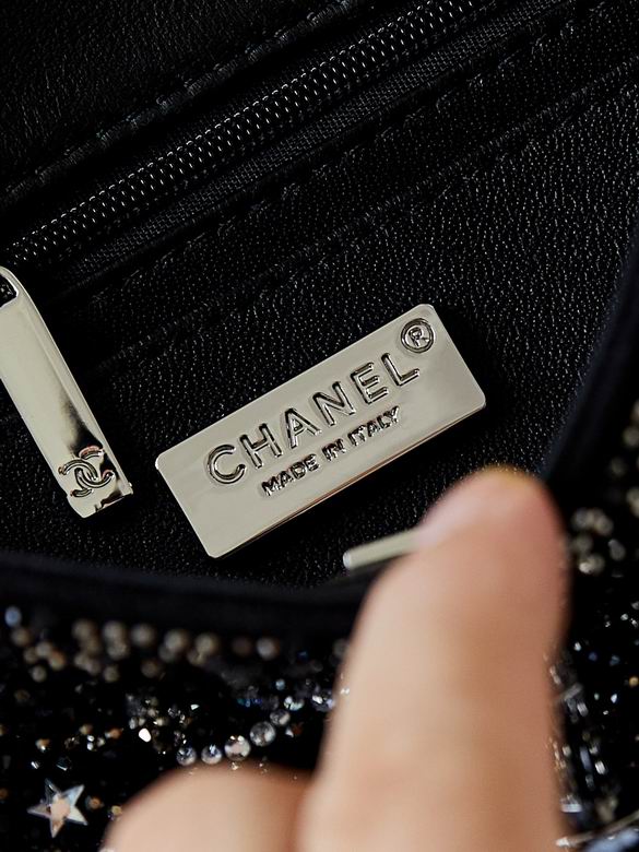 Chanel Inspired Handbags, AA+ Quality 100% Genuine Leather Classic Flap Medium Quilted Lambskin Black Gold, 25X 14X 9cm BL 3 Colour for chanel hand bag
