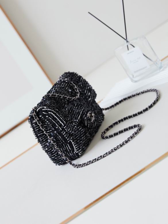 Chanel Inspired Handbags, AA+ Quality 100% Genuine Leather Classic Flap Medium Quilted Lambskin Black Gold, 25X 14X 9cm BL 3 Colour for chanel hand bag