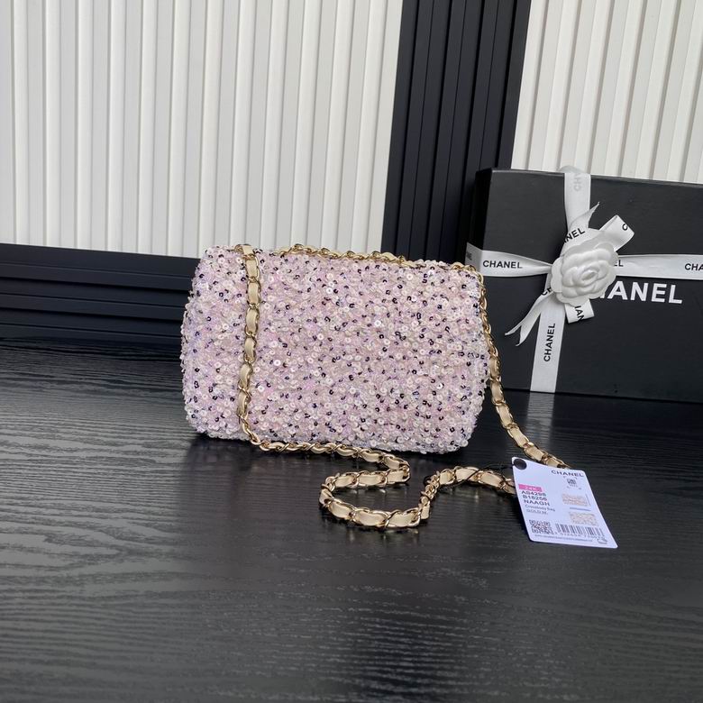 Chanel Inspired Handbags, AA+ Quality 100% Genuine Leather Classic Flap Medium Quilted Lambskin Black Gold, 25X 14X 9cm BL 3 Colour for chanel hand bag