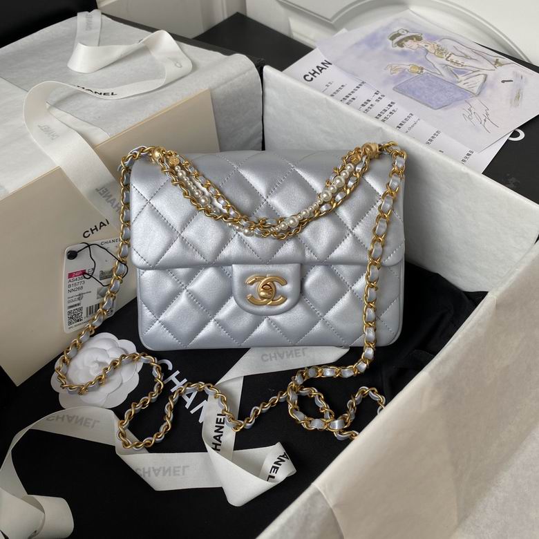 Chanel Handbags, AA+ Quality 100% Genuine Leather Classic Flap Medium Quilted Lambskin Black Gold, 18X 1 1X 5cm BL 4 Colour for chanel hand bag