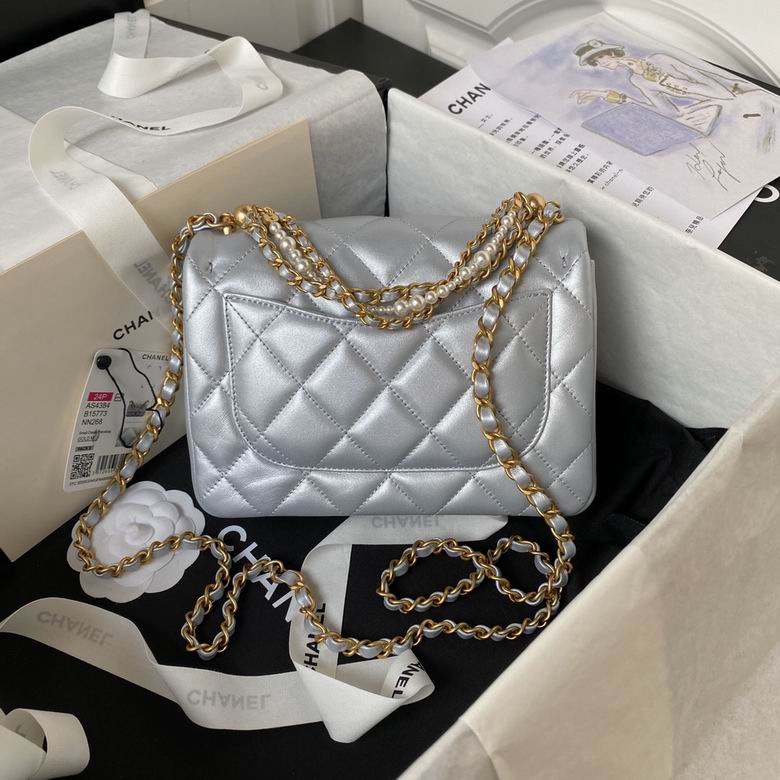 Chanel Handbags, AA+ Quality 100% Genuine Leather Classic Flap Medium Quilted Lambskin Black Gold, 18X 1 1X 5cm BL 4 Colour for chanel hand bag