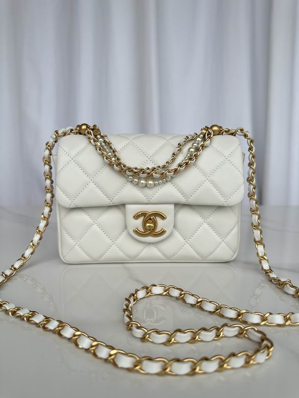 Chanel Handbags, AA+ Quality 100% Genuine Leather Classic Flap Medium Quilted Lambskin Black Gold, 18X 1 1X 5cm BL 4 Colour for chanel hand bag