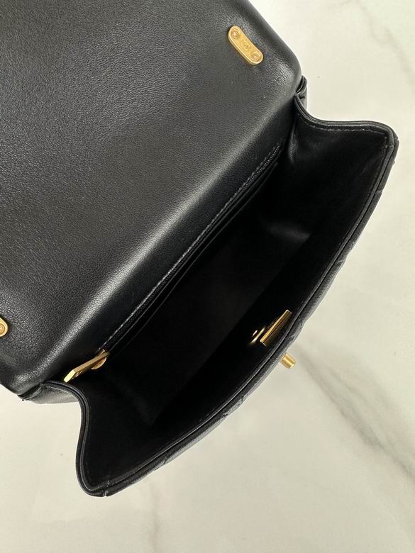 Chanel Handbags, AA+ Quality 100% Genuine Leather Classic Flap Medium Quilted Lambskin Black Gold, 18X 1 1X 5cm BL 4 Colour for chanel hand bag