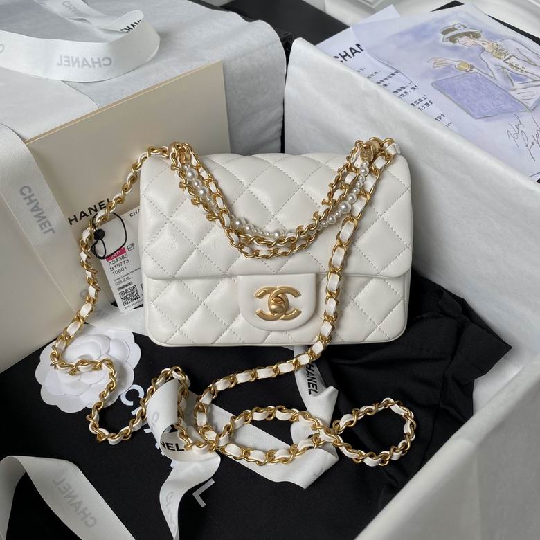 Chanel Handbags, AA+ Quality 100% Genuine Leather Classic Flap Medium Quilted Lambskin Black Gold, 18X 1 1X 5cm BL 4 Colour for chanel hand bag