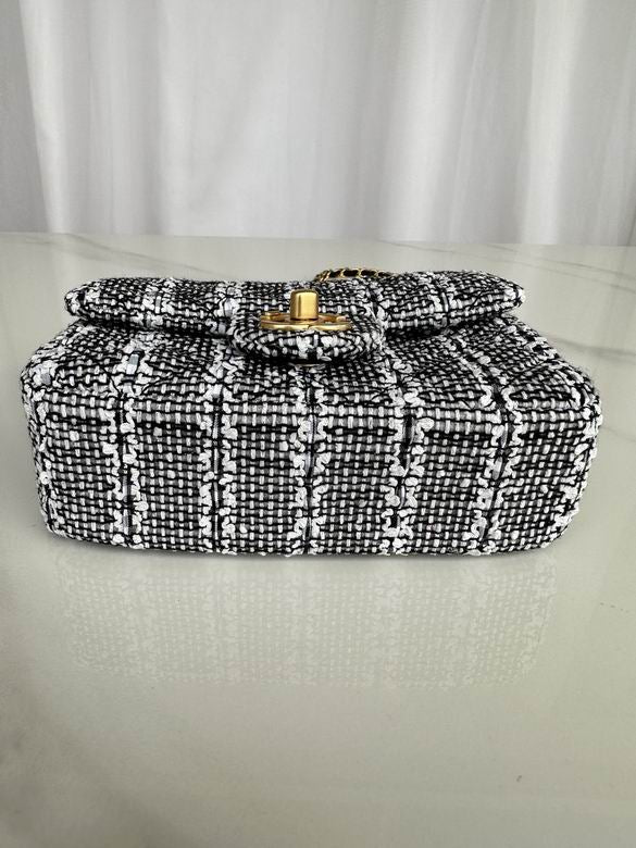 Chanel Handbags, AA+ Quality 100% Genuine Leather Classic Flap Medium Quilted Lambskin Black Gold, 18X 1 1X 5cm BL 4 Colour for chanel hand bag