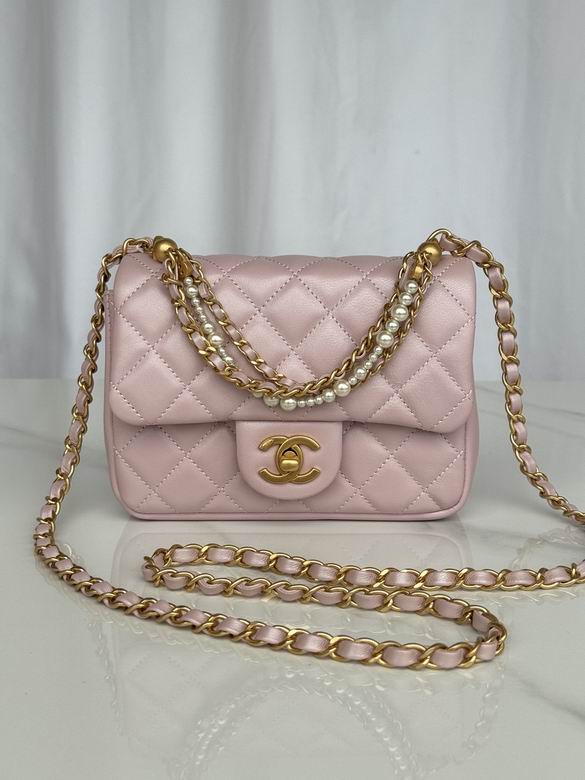 Chanel Handbags, AA+ Quality 100% Genuine Leather Classic Flap Medium Quilted Lambskin Black Gold, 18X 1 1X 5cm BL 4 Colour for chanel hand bag