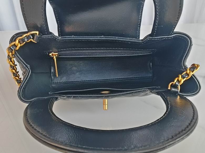 Chanel Inspired Handbags, AA+ Quality 100% Genuine Leather Classic Flap Medium Quilted Lambskin Black Gold, 13X 19X 7cm BL 1 Colour for chanel hand bag