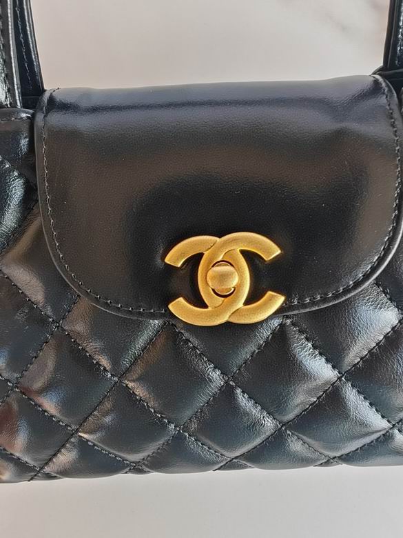 Chanel Inspired Handbags, AA+ Quality 100% Genuine Leather Classic Flap Medium Quilted Lambskin Black Gold, 13X 19X 7cm BL 1 Colour for chanel hand bag