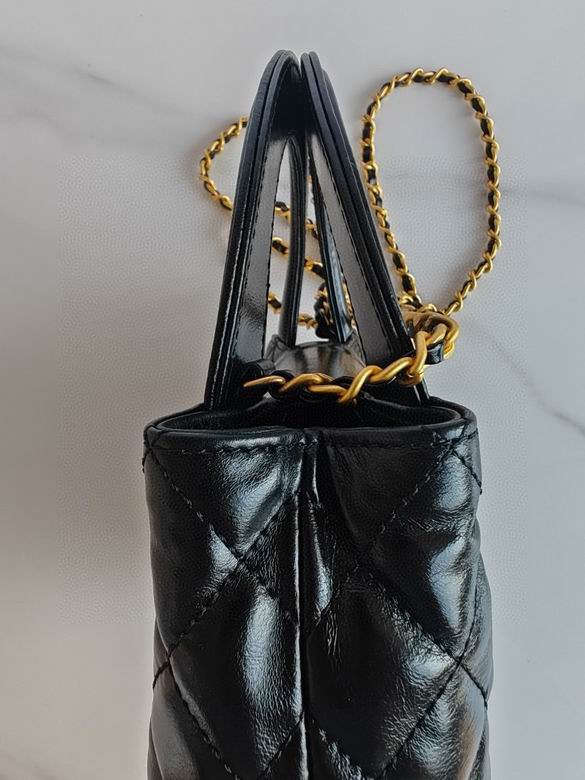 Chanel Inspired Handbags, AA+ Quality 100% Genuine Leather Classic Flap Medium Quilted Lambskin Black Gold, 13X 19X 7cm BL 1 Colour for chanel hand bag