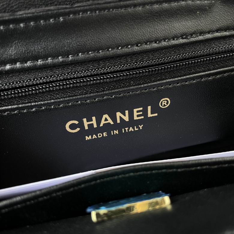 Chanel Inspired Handbags, AA+ Quality 100% Genuine Leather Classic Flap Medium Quilted Lambskin Black Gold, 13X 19X 7cm BL 4 Colour for chanel hand bag