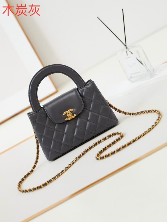 Chanel Inspired Handbags, AA+ Quality 100% Genuine Leather Classic Flap Medium Quilted Lambskin Black Gold, 18X 1 1X 5cm BL 4 Colour for chanel hand bag