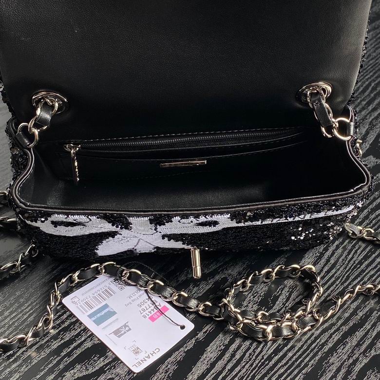 Chanel Handbags, AA+ Quality 100% Genuine Leather Classic Flap Medium Quilted Lambskin Black Gold, 18X 1 1X 5cm BL 4 Colour for chanel hand bag