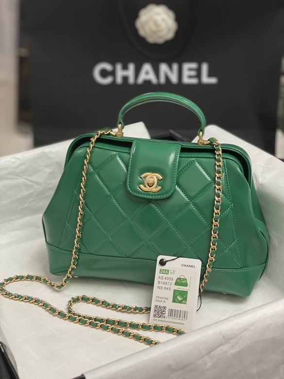 Chanel Inspired Handbags, AA+ Quality 100% Genuine Leather Classic Flap Medium Quilted Lambskin Black Gold, 16X 23.5X 8cm BL 4 Colour for chanel hand bag