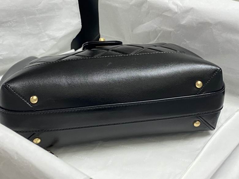 Chanel Inspired Handbags, AA+ Quality 100% Genuine Leather Classic Flap Medium Quilted Lambskin Black Gold, 16X 23.5X 8cm BL 4 Colour for chanel hand bag