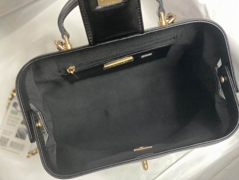 Chanel Inspired Handbags, AA+ Quality 100% Genuine Leather Classic Flap Medium Quilted Lambskin Black Gold, 16X 23.5X 8cm BL 4 Colour for chanel hand bag