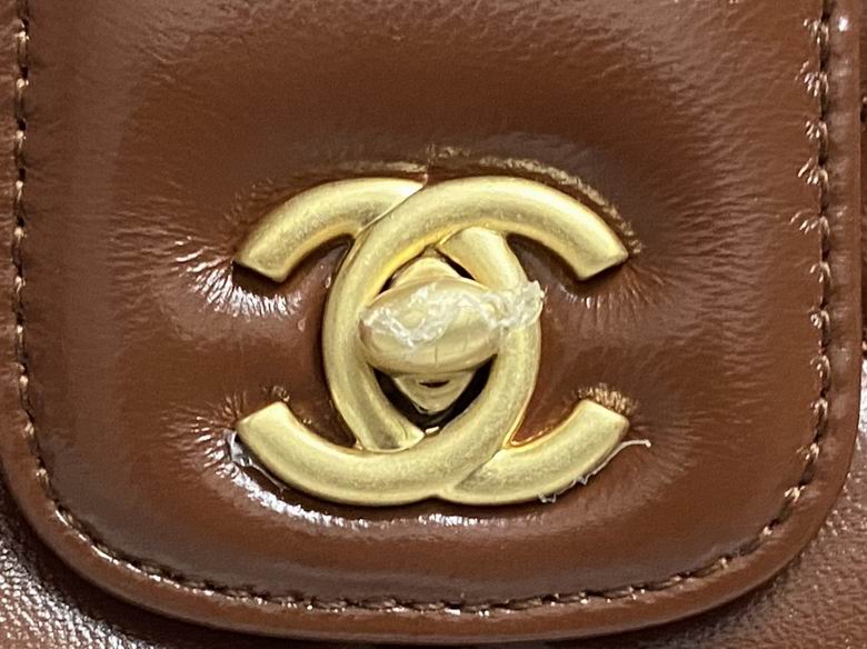 Chanel Inspired Handbags, AA+ Quality 100% Genuine Leather Classic Flap Medium Quilted Lambskin Black Gold, 16X 23.5X 8cm BL 4 Colour for chanel hand bag