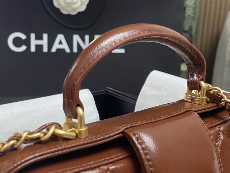 Chanel Inspired Handbags, AA+ Quality 100% Genuine Leather Classic Flap Medium Quilted Lambskin Black Gold, 16X 23.5X 8cm BL 4 Colour for chanel hand bag