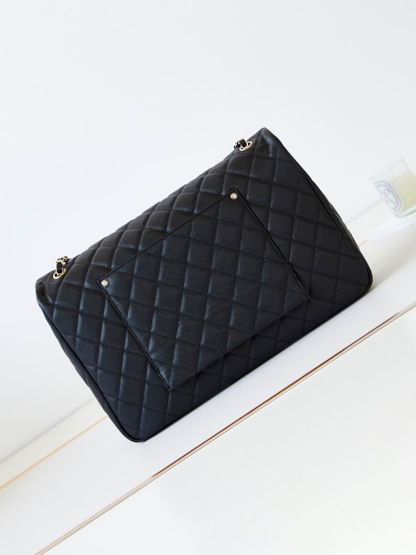 Chanel Handbags, AA+ Quality 100% Genuine Leather Classic Flap Medium Quilted Lambskin Black Gold, 18X 1 1X 5cm BL 4 Colour for chanel hand bag
