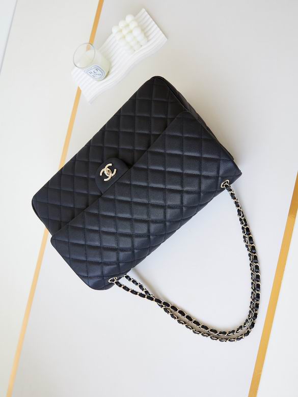 Chanel Handbags, AA+ Quality 100% Genuine Leather Classic Flap Medium Quilted Lambskin Black Gold, 18X 1 1X 5cm BL 4 Colour for chanel hand bag
