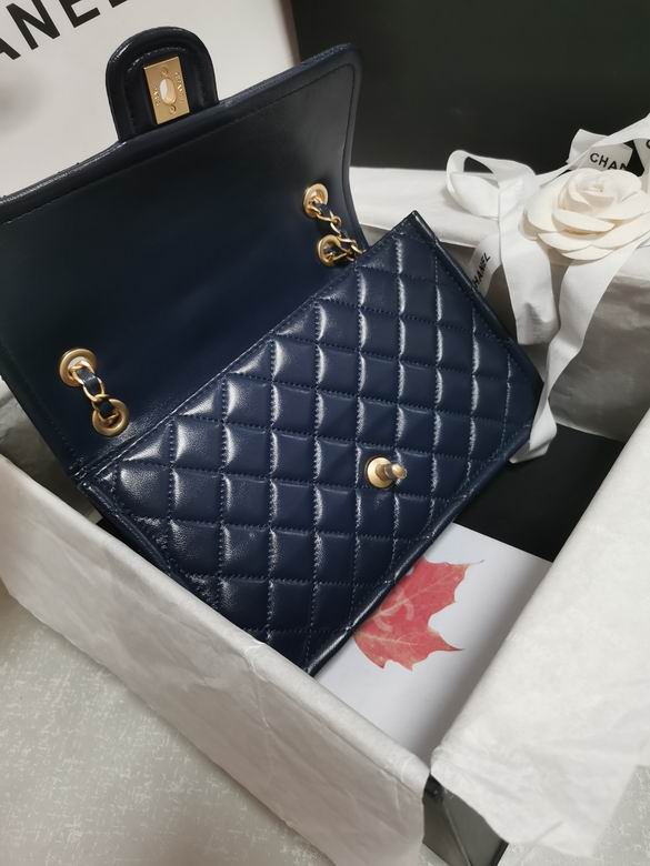 Chanel Handbags, AA+ Quality 100% Genuine Leather Classic Flap Medium Quilted Lambskin Black Gold, 18X 1 1X 5cm BL 4 Colour for chanel hand bag