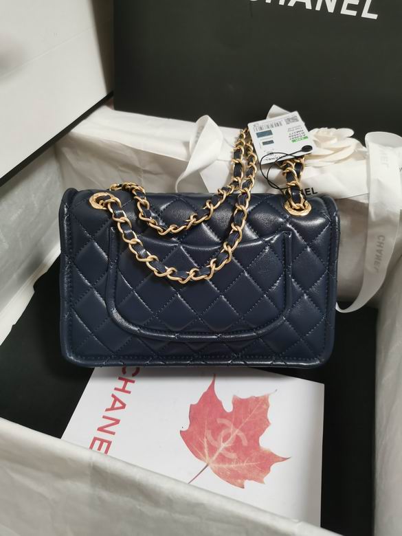 Chanel Handbags, AA+ Quality 100% Genuine Leather Classic Flap Medium Quilted Lambskin Black Gold, 18X 1 1X 5cm BL 4 Colour for chanel hand bag