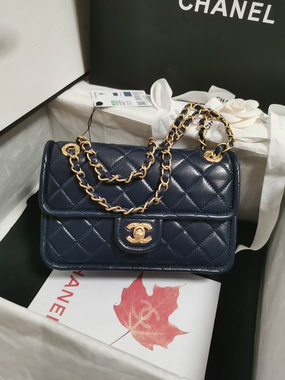 Chanel Handbags, AA+ Quality 100% Genuine Leather Classic Flap Medium Quilted Lambskin Black Gold, 18X 1 1X 5cm BL 4 Colour for chanel hand bag
