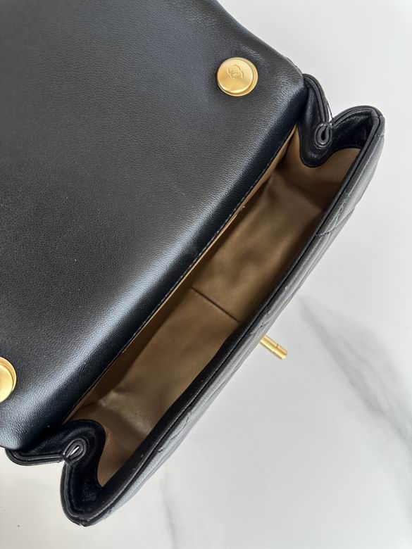 Chanel Handbags, AA+ Quality 100% Genuine Leather Classic Flap Medium Quilted Lambskin Black Gold, 18X 1 1X 5cm BL 4 Colour for chanel hand bag