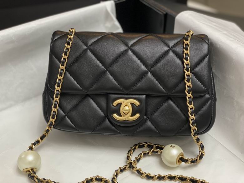 Chanel Handbags, AA+ Quality 100% Genuine Leather Classic Flap Medium Quilted Lambskin Black Gold, 18X 1 1X 5cm BL 4 Colour for chanel hand bag