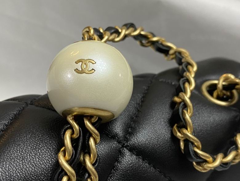 Chanel Handbags, AA+ Quality 100% Genuine Leather Classic Flap Medium Quilted Lambskin Black Gold, 18X 1 1X 5cm BL 4 Colour for chanel hand bag