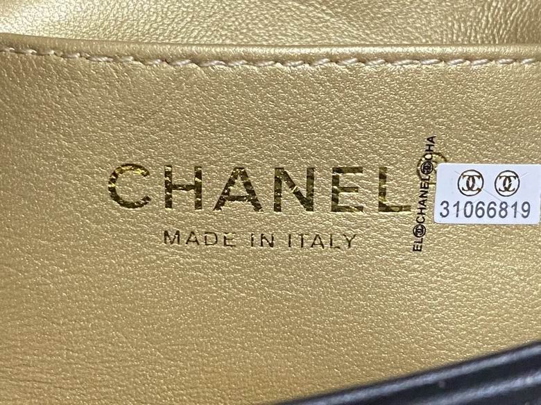 Chanel Handbags, AA+ Quality 100% Genuine Leather Classic Flap Medium Quilted Lambskin Black Gold, 18X 1 1X 5cm BL 4 Colour for chanel hand bag