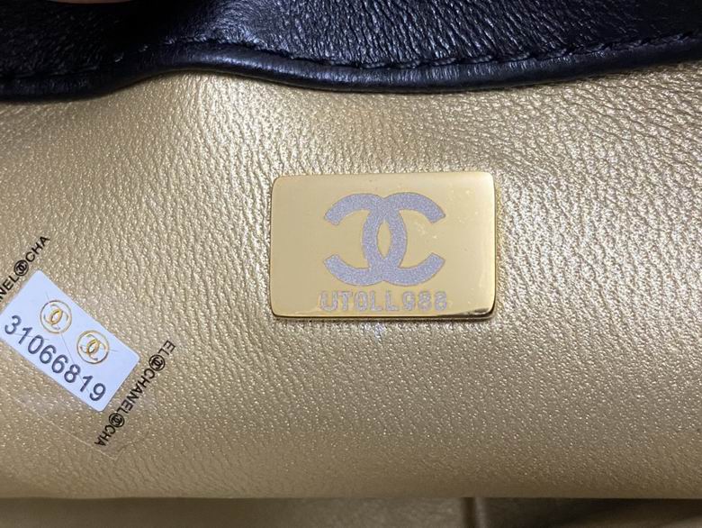 Chanel Handbags, AA+ Quality 100% Genuine Leather Classic Flap Medium Quilted Lambskin Black Gold, 18X 1 1X 5cm BL 4 Colour for chanel hand bag