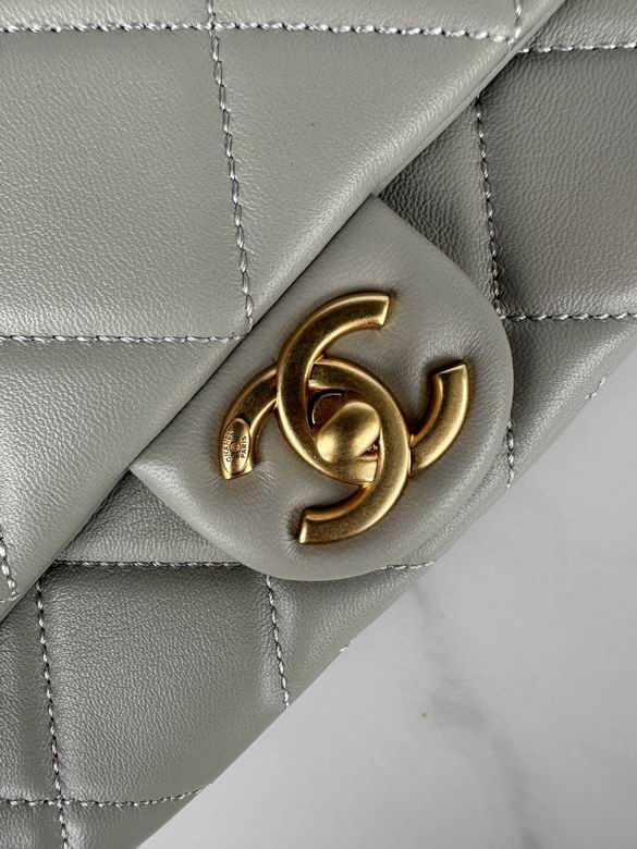 Chanel Handbags, AA+ Quality 100% Genuine Leather Classic Flap Medium Quilted Lambskin Black Gold, 18X 1 1X 5cm BL 4 Colour for chanel hand bag