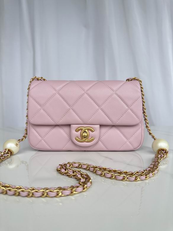 Chanel Handbags, AA+ Quality 100% Genuine Leather Classic Flap Medium Quilted Lambskin Black Gold, 18X 1 1X 5cm BL 4 Colour for chanel hand bag