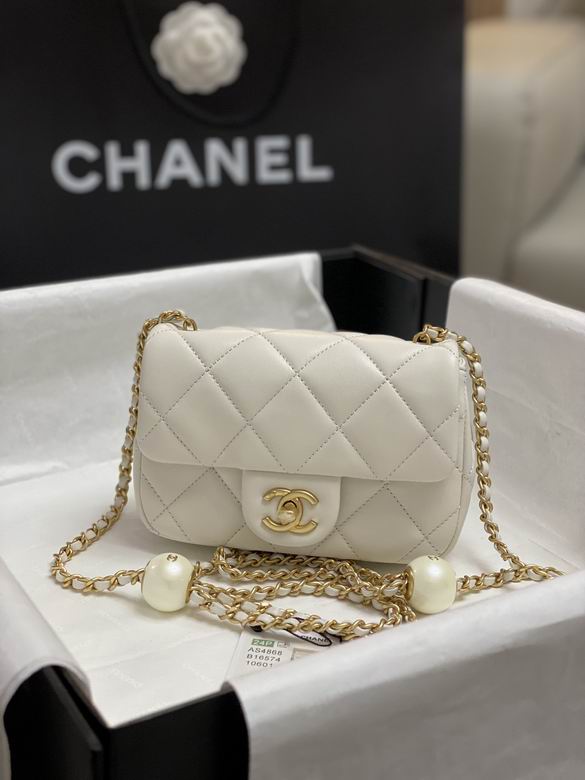 Chanel Handbags, AA+ Quality 100% Genuine Leather Classic Flap Medium Quilted Lambskin Black Gold, 18X 1 1X 5cm BL 4 Colour for chanel hand bag