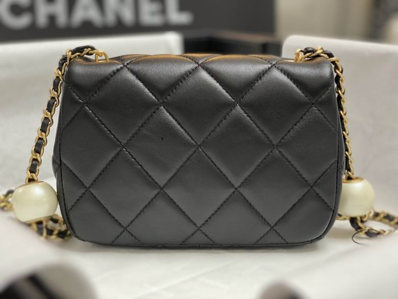 Chanel Handbags, AA+ Quality 100% Genuine Leather Classic Flap Medium Quilted Lambskin Black Gold, 18X 1 1X 5cm BL 4 Colour for chanel hand bag