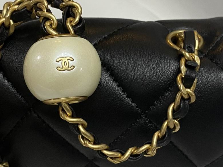 Chanel Handbags, AA+ Quality 100% Genuine Leather Classic Flap Medium Quilted Lambskin Black Gold, 18X 1 1X 5cm BL 4 Colour for chanel hand bag