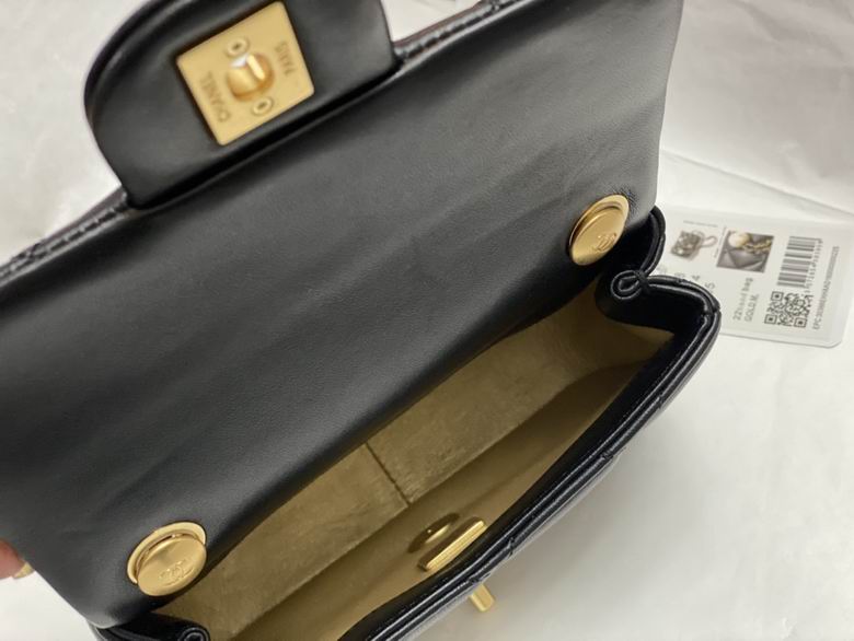 Chanel Handbags, AA+ Quality 100% Genuine Leather Classic Flap Medium Quilted Lambskin Black Gold, 18X 1 1X 5cm BL 4 Colour for chanel hand bag