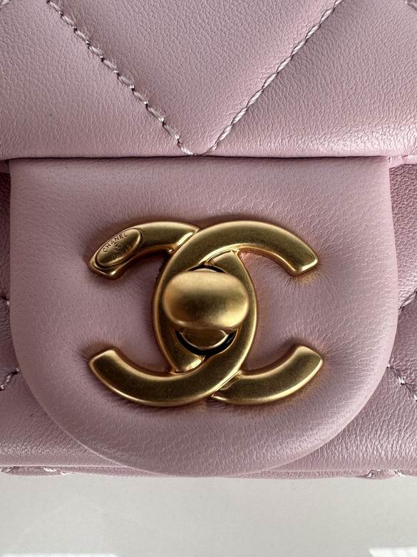 Chanel Handbags, AA+ Quality 100% Genuine Leather Classic Flap Medium Quilted Lambskin Black Gold, 18X 1 1X 5cm BL 4 Colour for chanel hand bag