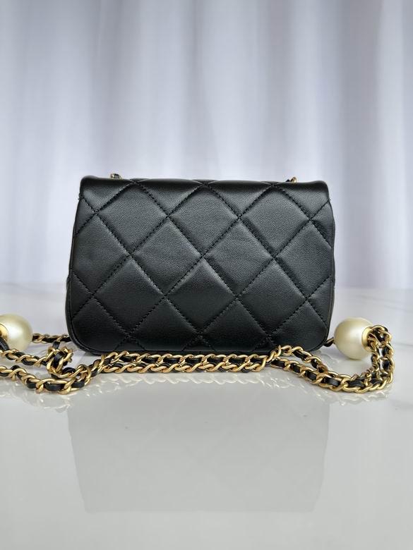 Chanel Handbags, AA+ Quality 100% Genuine Leather Classic Flap Medium Quilted Lambskin Black Gold, 18X 1 1X 5cm BL 4 Colour for chanel hand bag