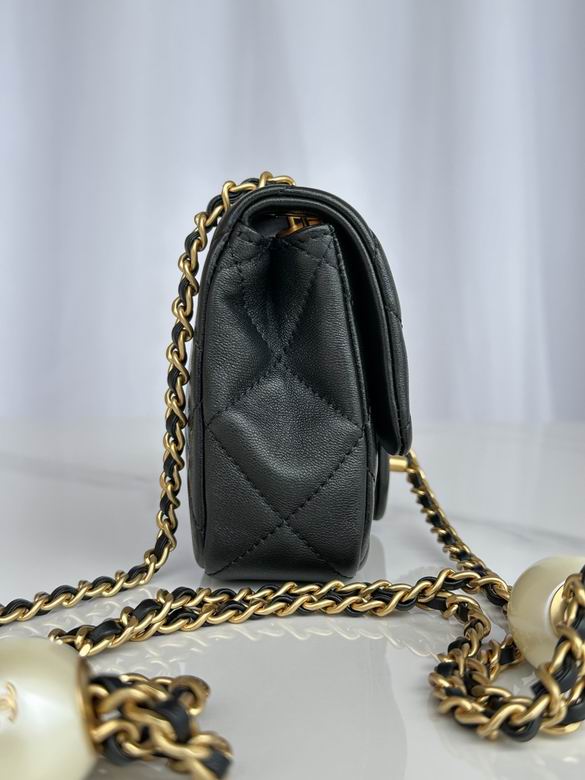 Chanel Handbags, AA+ Quality 100% Genuine Leather Classic Flap Medium Quilted Lambskin Black Gold, 18X 1 1X 5cm BL 4 Colour for chanel hand bag