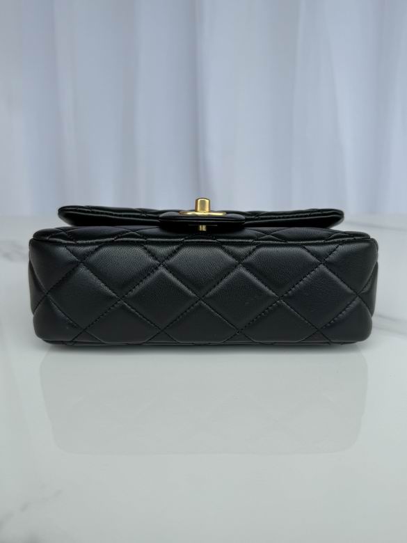 Chanel Handbags, AA+ Quality 100% Genuine Leather Classic Flap Medium Quilted Lambskin Black Gold, 18X 1 1X 5cm BL 4 Colour for chanel hand bag