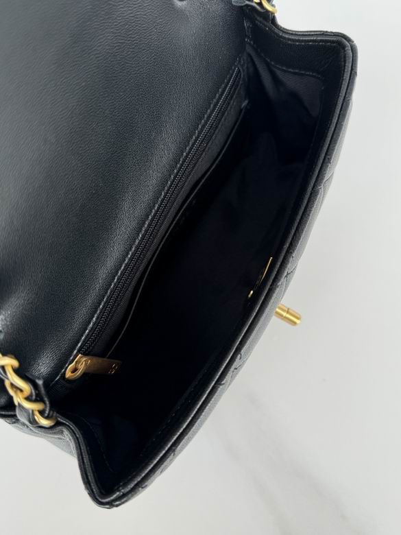 Chanel Handbags, AA+ Quality 100% Genuine Leather Classic Flap Medium Quilted Lambskin Black Gold, 18X 1 1X 5cm BL 4 Colour for chanel hand bag