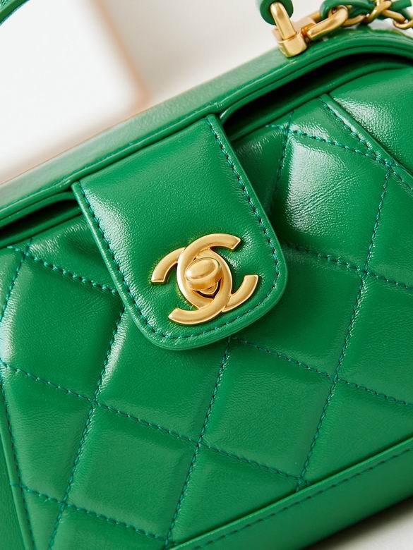 Chanel Inspired Handbags, AA+ Quality 100% Genuine Leather Classic Flap Medium Quilted Lambskin Black Gold, 12X 1 8X 7cm BL 4 Colour for chanel hand bag